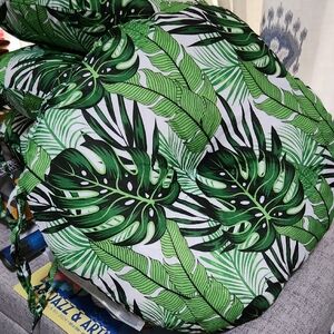 Tropical Leaf Print Cushion - SET OF 4